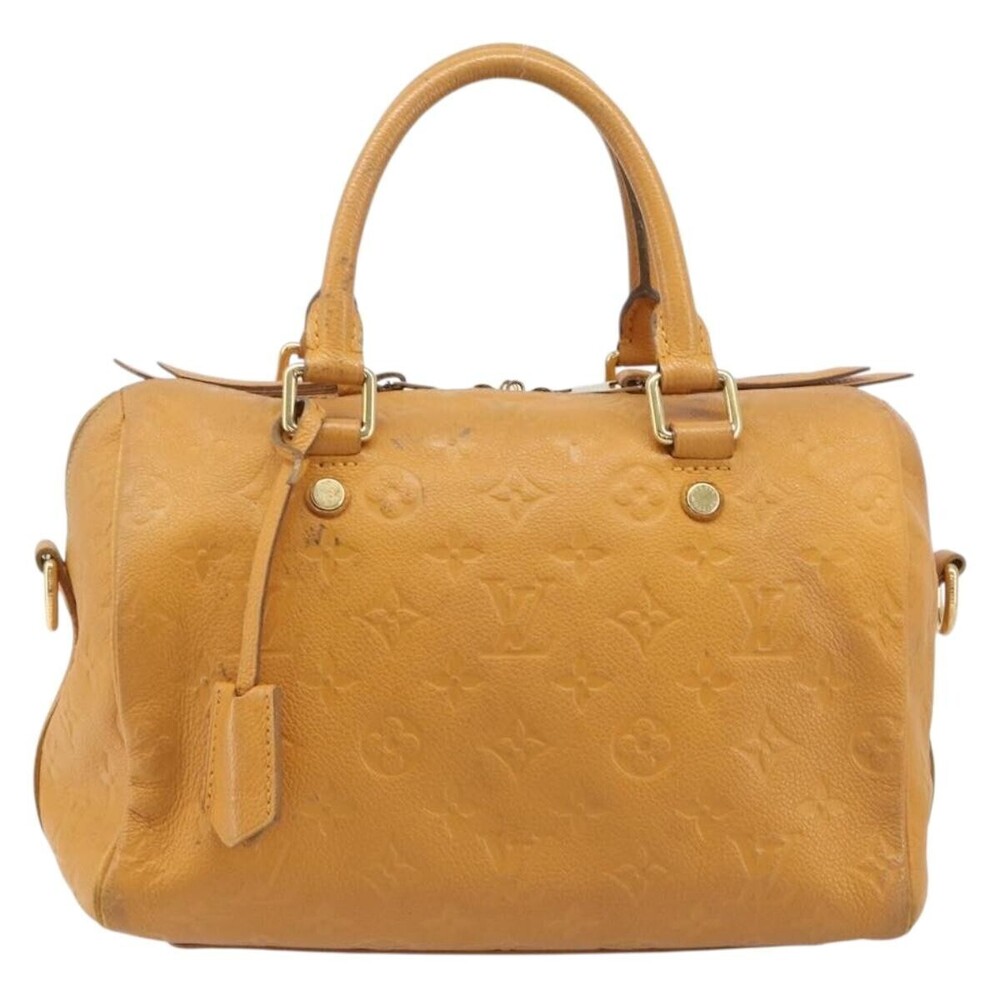 Louis Vuitton Speedy Bandouliere Monogram Empreinte Leather 25